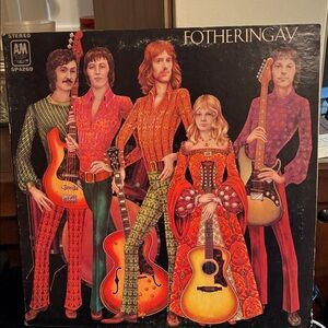 Fotheringay Vinyl Record - Orange & Red Artwork